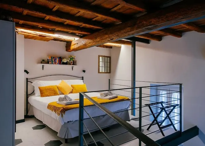 Apartment Charming Restored Loft In The Heart Of Trastevere Rome