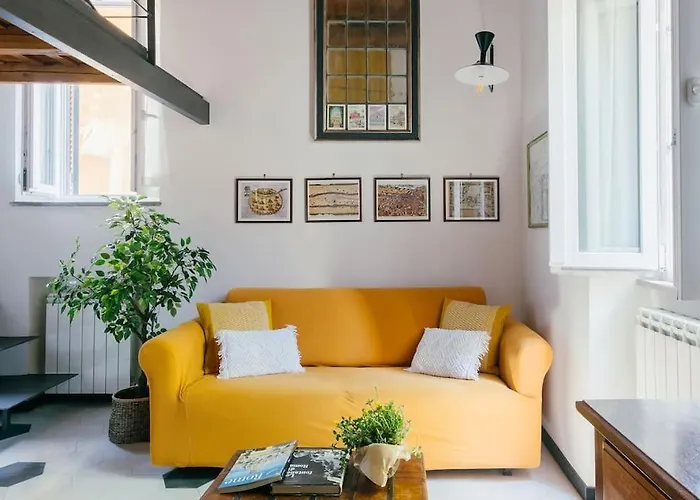Charming Restored Loft In The Heart Of Trastevere Apartment